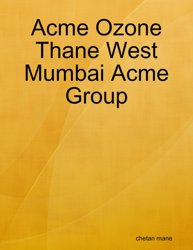 Acme Ozone Thane West Mumbai Acme Group