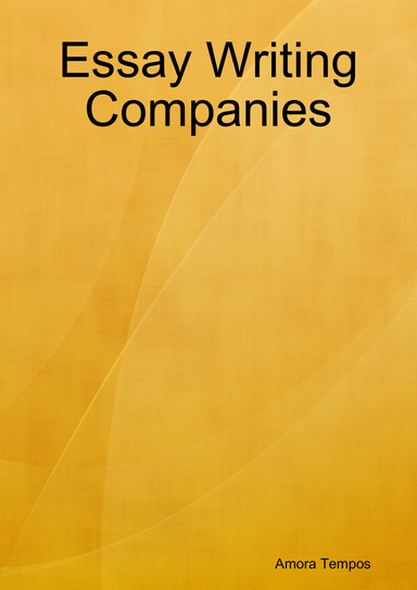 Essay Writing Companies