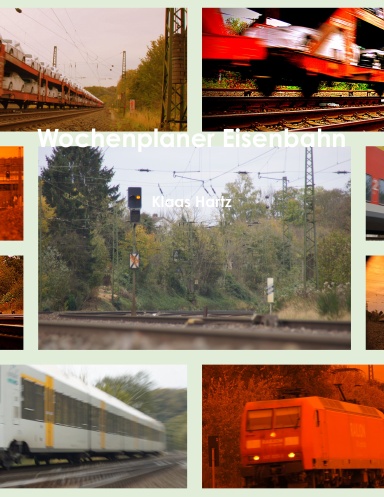 Wochenplaner Eisenbahn