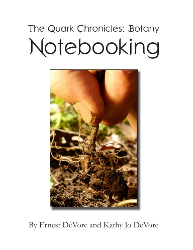 Quark Chronicles: Botany Notebooking Slant Cursive