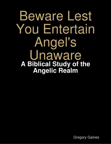 Beware Lest You Entertain Angel's Unaware
