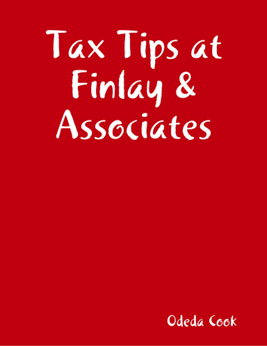 Tax Tips at Finlay & Associates