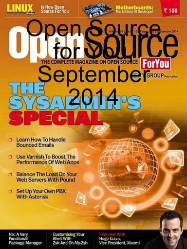 Open Source for You, September 2014