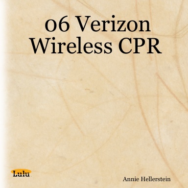 06 Verizon Wireless CPR