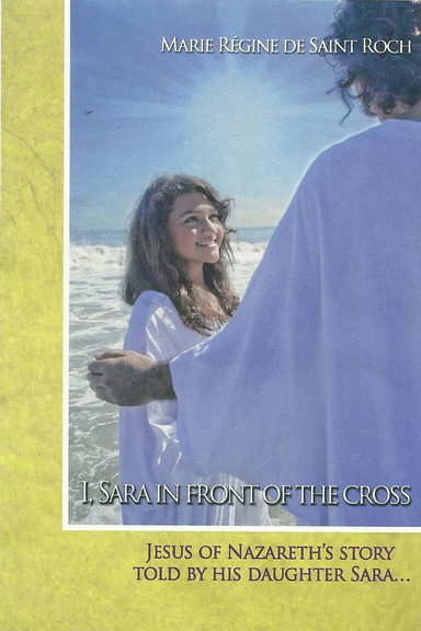 I, Sara in front of the cross