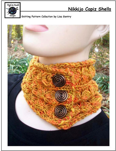 Nikkijo Capiz Shells - Knitting Pattern