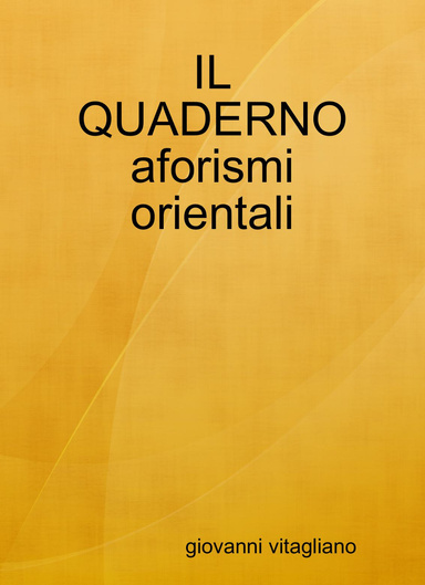 IL QUADERNO aforismi orientali