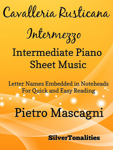Cavalleria Rusticana Intermediate Piano Sheet Music Pdf
