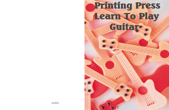 Printing Press Learn To Play Guitar Downloadable Manual Training Book