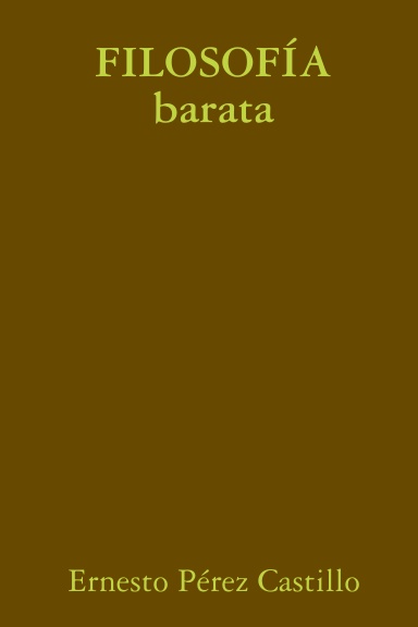 FILOSOFÍA barata