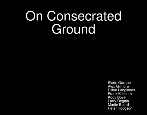 On Consecrated Ground
