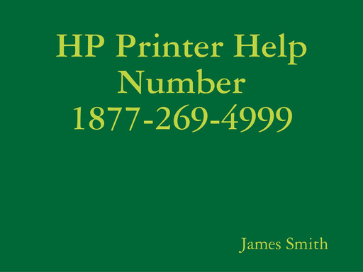 HP Printer Help Number 1877-269-4999