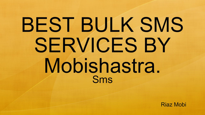 Bulk: Sms