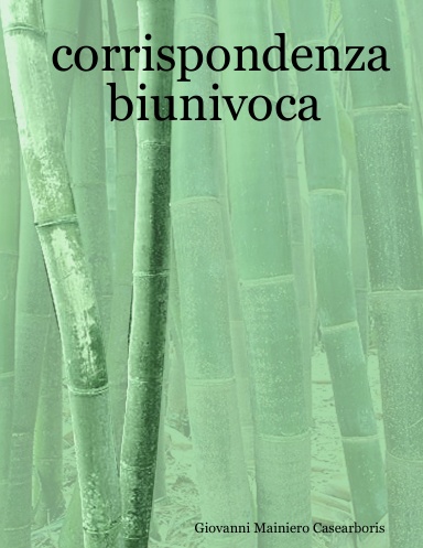 corrispondenza biunivoca