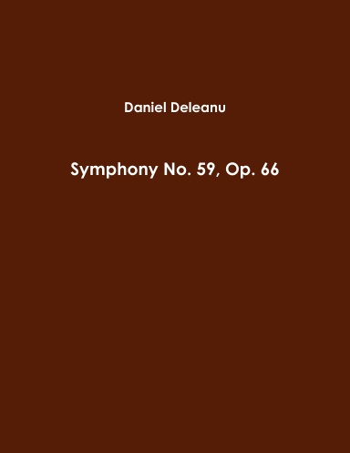 Symphony No. 59, Op. 66