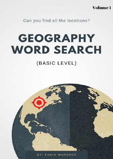 Geography Word Search - Basic Level