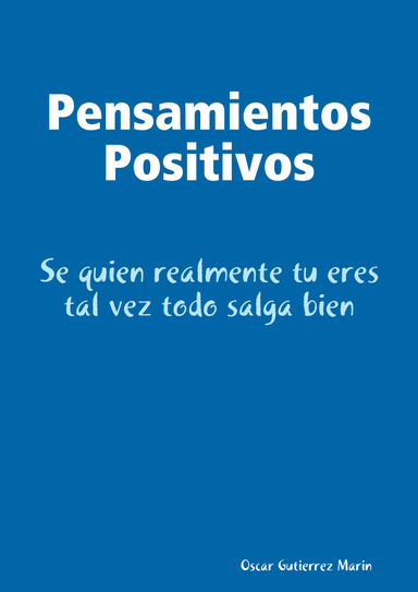 Pensamientos Positivos