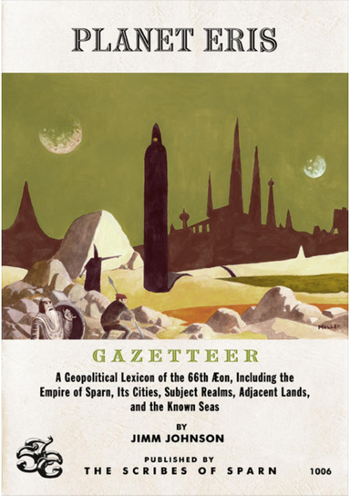 Planet Eris Gazetteer