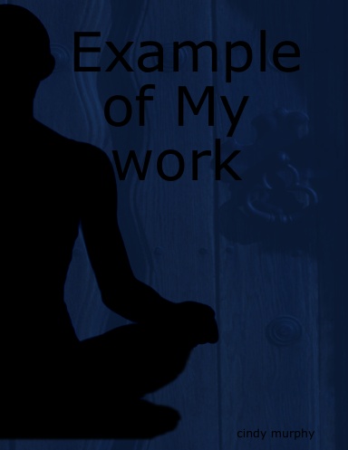 Example of My work