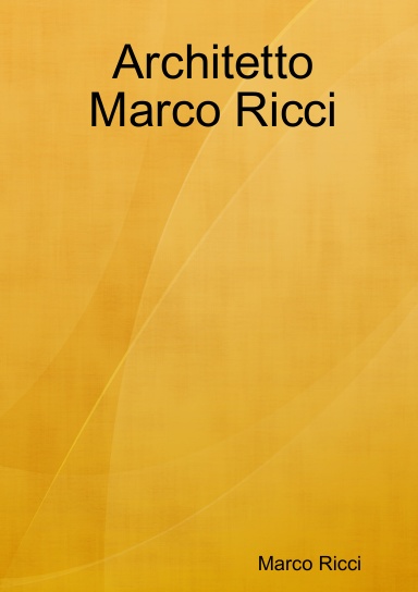 Architetto Marco Ricci