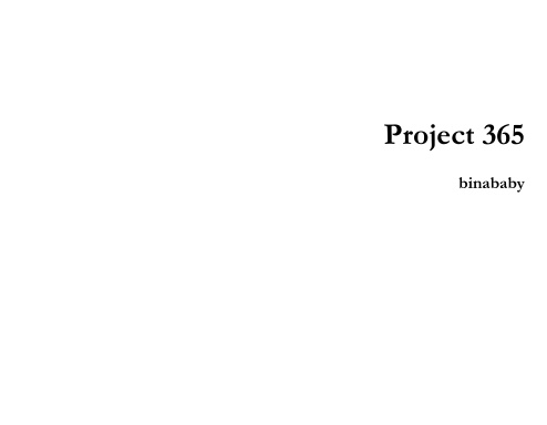 Project 365