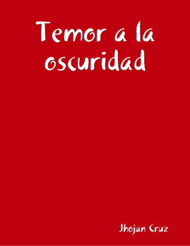 Temor a la oscuridad