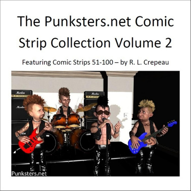 The Punksters.net Comic Strip Collection Volume 2