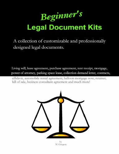 Beginner's Legal Documents Kit