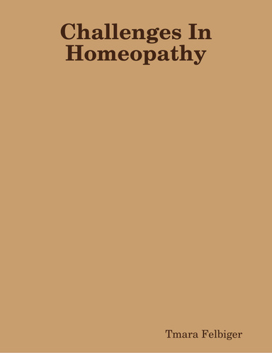Challenges In Homeopathy
