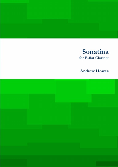 Sonatina; for B-flat Clarinet