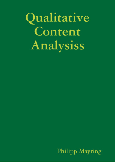 Qualitative Content Analysiss