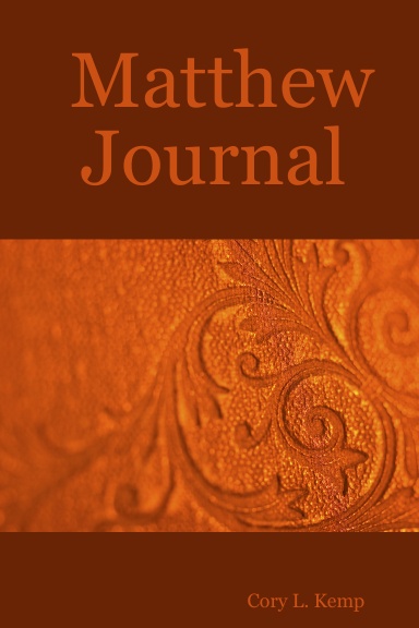 Matthew Journal