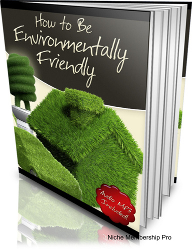 How to be Environmentally Friendly!