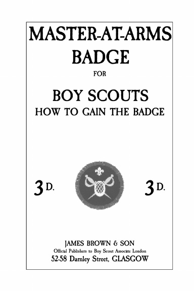 Boy Scouts Master at Arms Badge