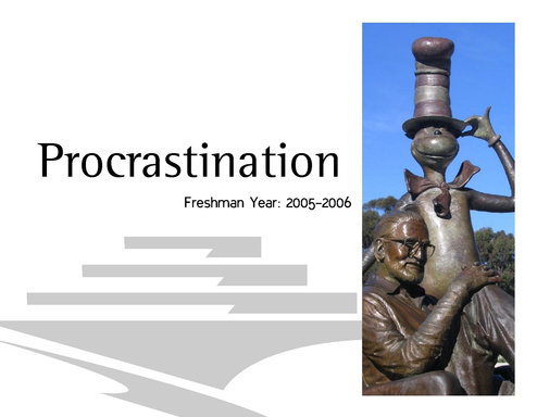 Procrastination