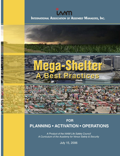 Mega-Shelters Planning and Activation A Best Practices Guide