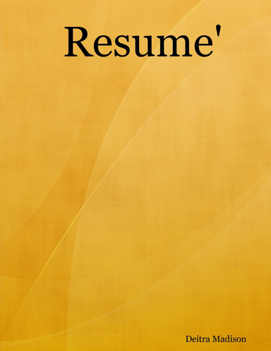 Resume'