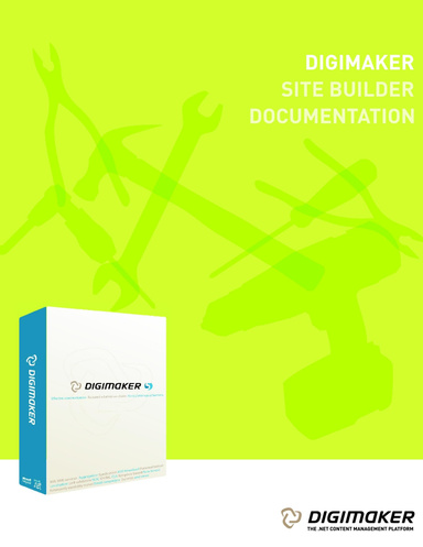Digimaker SiteBuilder Documentation 2.0