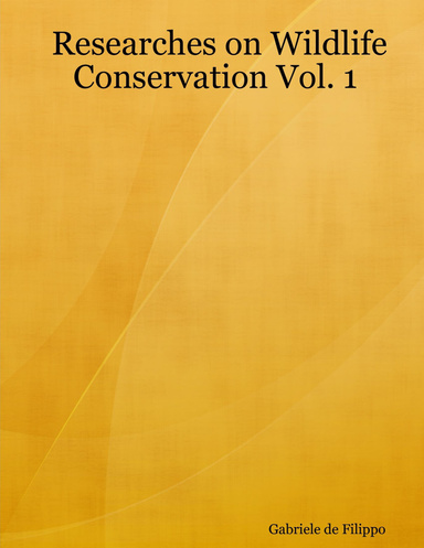 Researches on Wildlife Conservation Vol. 1