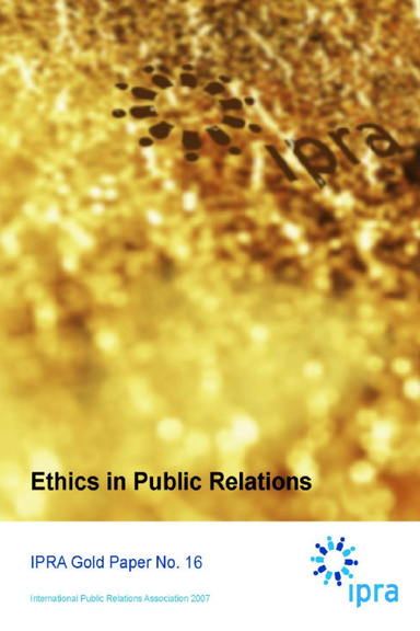 Ethics in Public Relations