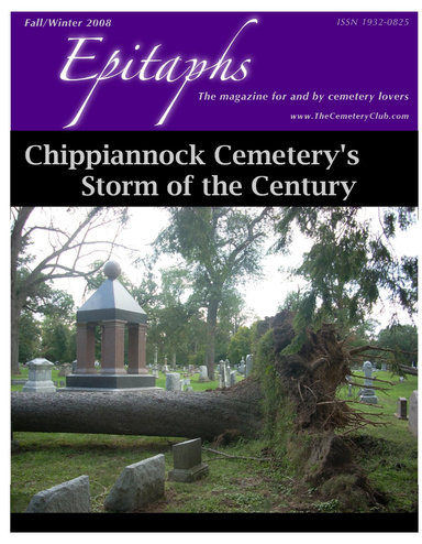 Epitaphs Magazine #8   Fall/Winter 2008