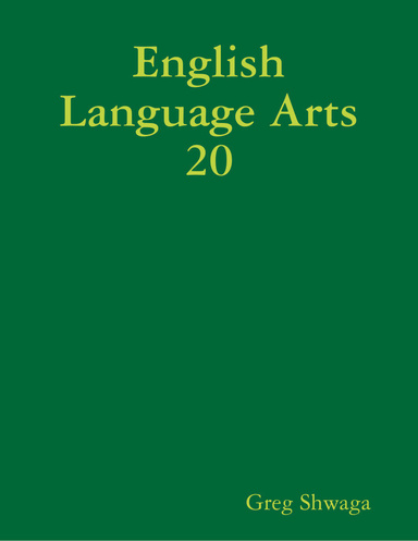 English Language Arts 20