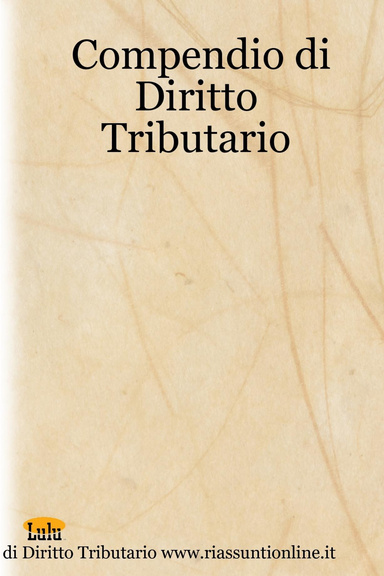 Compendio di Diritto Tributario