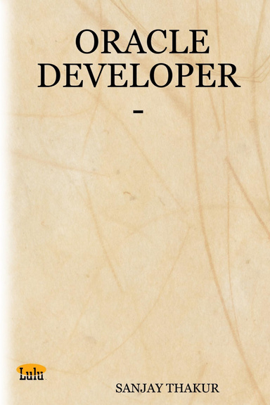 ORACLE DEVELOPER -