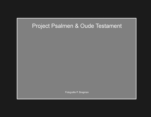 Project Psalmen & Oude Testament