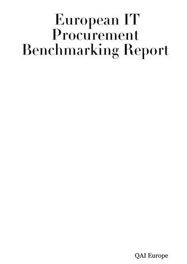 European IT Procurement Benchmarking Report