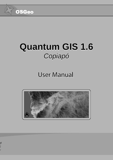 Quantum GIS 1.6 - User Manual (B&W)