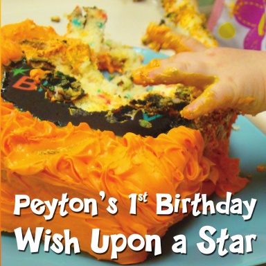 Peytons First  Birthday