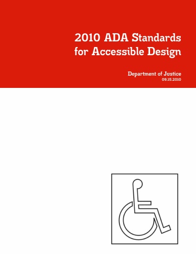 2010 ADA Standards for Accessible Design
