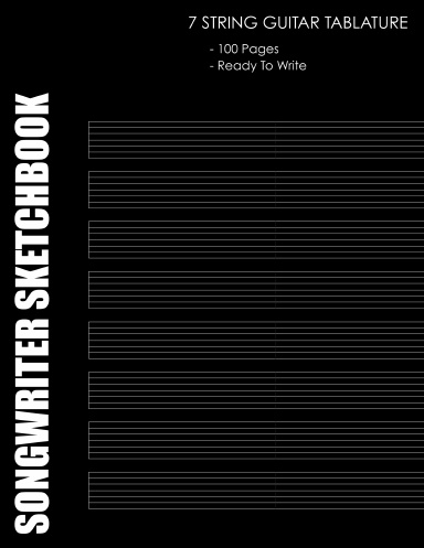 Songwriter Sketchbook - 7 String Guitar Tablature